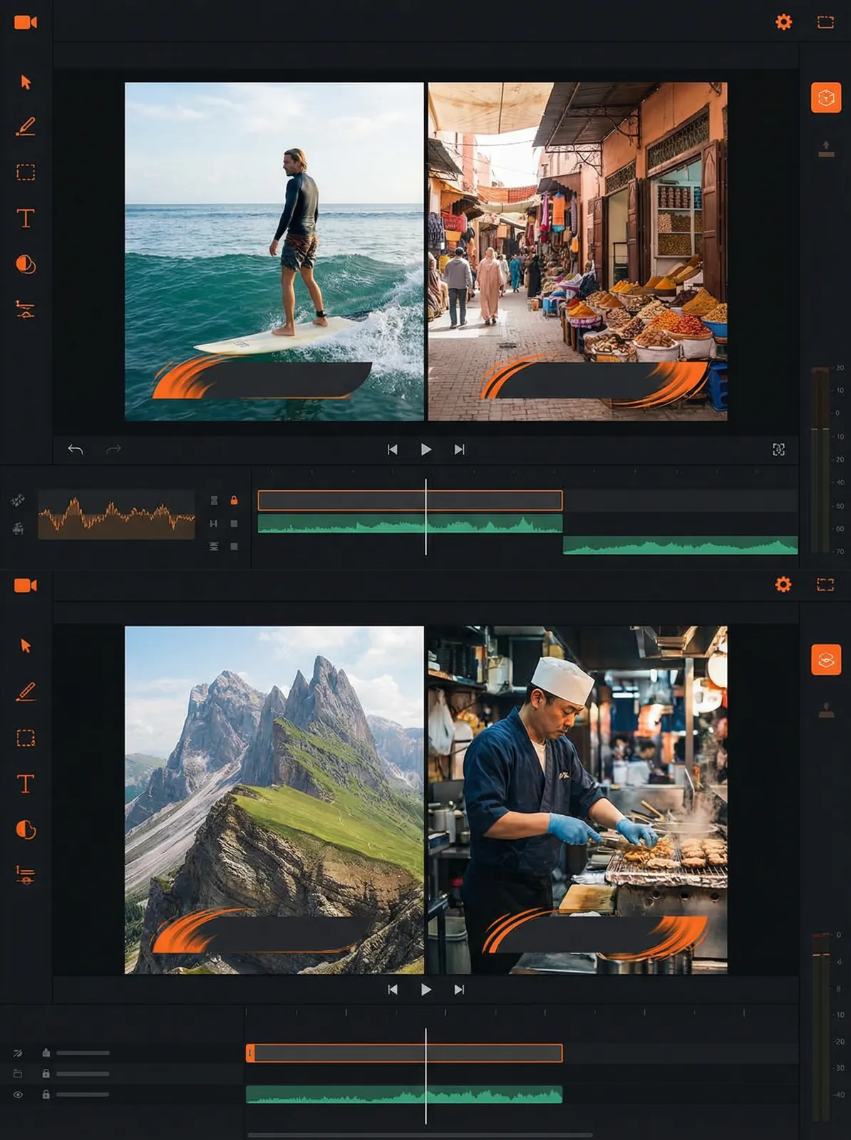 成人动漫 Vlog开场模板设计